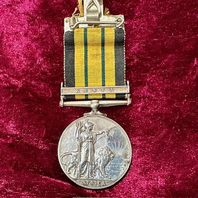 b2ap3_large_Africa-General-Service-Medal-3 ***New In**1953-1956 Medal EIIR Young Head Africa General Service Medal with Kenya Bar. - Armoury Antiques | Marlborough Antiques