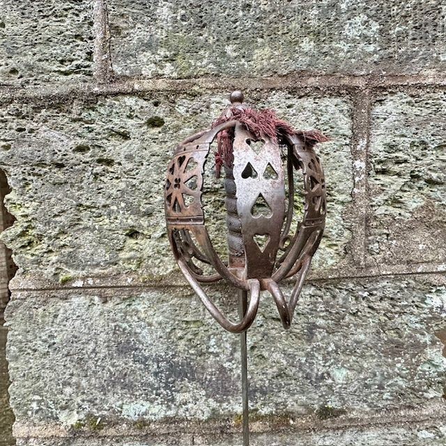 b2ap3_large_Scottish-Basket-Hilted-Broadsword-4 ***New In***Antique Victorian Crimean/ WW1 War Scottish Basket Hilted Swords - One marked 'Chavasse'. Possibly owned by Double VC Winner  'Noel Godfrey Chavasse' - Currently being Researched... - Armoury Antiques | Marlborough Antiques