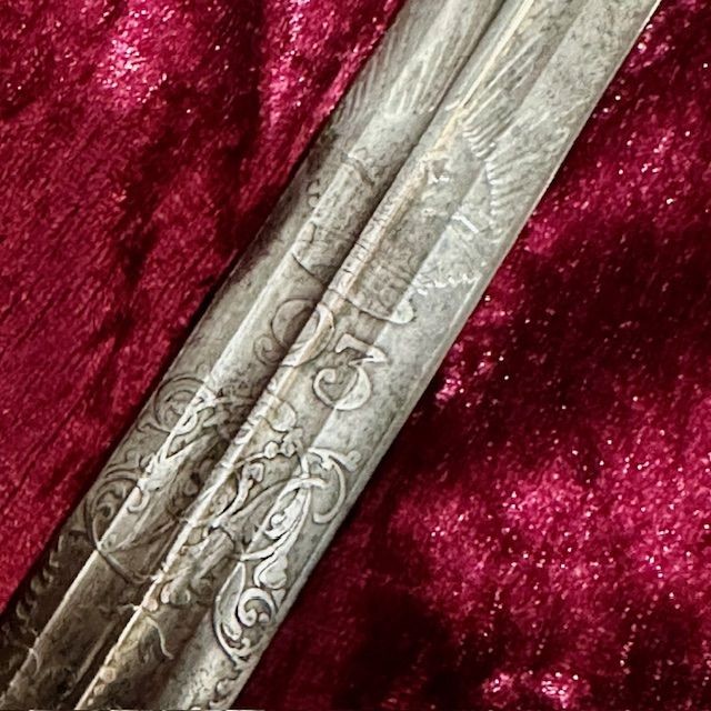 b2ap3_large_Scottish-Basket-Hilted-Broadsword-8 ***New In***Antique Victorian Crimean/ WW1 War Scottish Basket Hilted Swords - One marked 'Chavasse'. Possibly owned by Double VC Winner  'Noel Godfrey Chavasse' - Currently being Researched... - Armoury Antiques | Marlborough Antiques