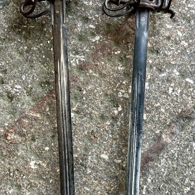 b2ap3_large_Victorian-Crimean-War-Scottish-Basket-Hilted-Broadsword-3 ***New In***Antique Victorian Crimean/ WW1 War Scottish Basket Hilted Swords - One marked 'Chavasse'. Possibly owned by Double VC Winner  'Noel Godfrey Chavasse' - Currently being Researched... - Armoury Antiques | Marlborough Antiques