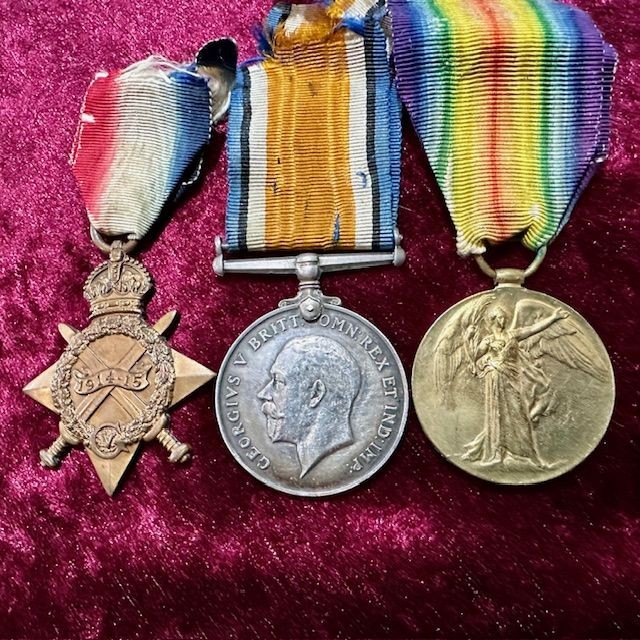 b2ap3_large_WW1-Trio ***SELLING FAST!***Swords, WW2 German Medals, WW1 British Medal Trio, Bayonets and - Armoury Antiques | Marlborough Antiques