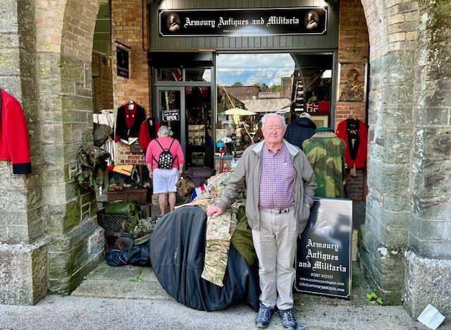 b2ap3_large_Ron-Flook-Armoury-Antiques-and-Militaria ***Nice to See our Old Friend Ron Flook Today at Our Antique Shop*** - Armoury Antiques | Marlborough Antiques