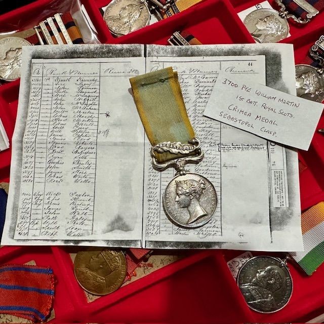 b2ap3_large_Crimean-War-Medal-1 ***New In***Crimean War Medal (5th October 1853 to -30th March 1856). - Armoury Antiques | Marlborough Antiques