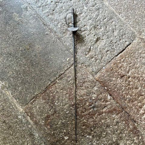 b2ap3_large_Victorian-Steel-Hilted-Court-Sword-1 ***New In***Antique Victorian Steel Hilted Etched Bladed Court Sword. - Armoury Antiques | Marlborough Antiques