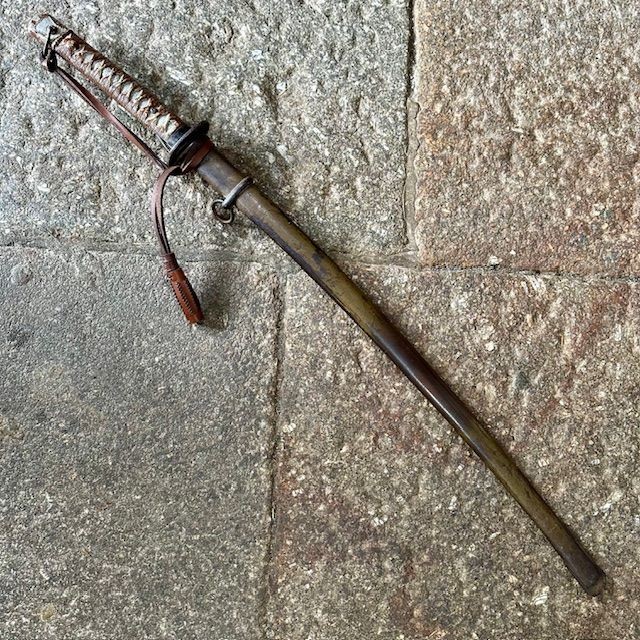 b2ap3_large_Japanese-NCO-Sword ***New In***WW2 Japanese NCO's Shin Guntō (新軍刀). Sourced directly from the family whose Grandfather brought it back on his return from Singapore, where he served in the 18th Infantry Division -&nbsp;53rd Brigade. - Armoury Antiques | Marlborough Antiques