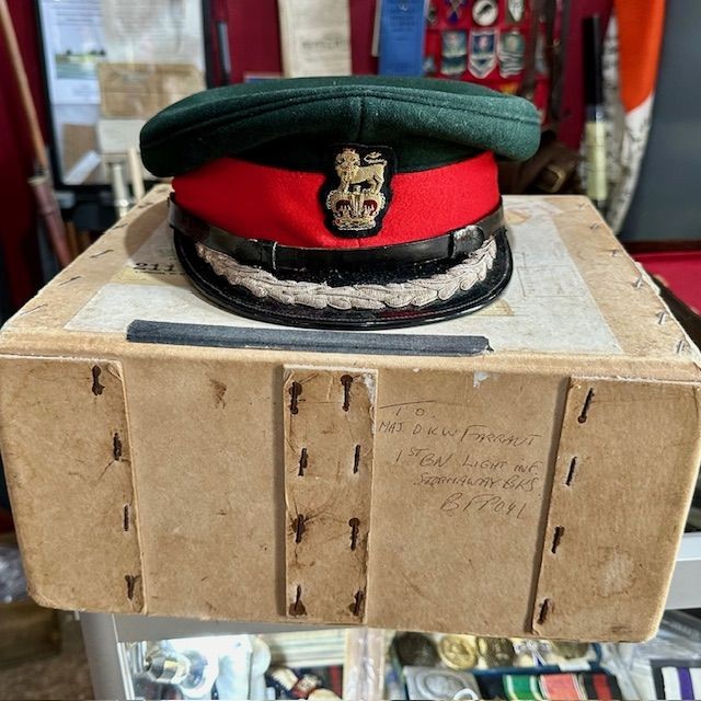 b2ap3_large_Boxed-Duke-of-Cornwall-Light-Infantry-Colonels-1-Cap ***New In***Boxed Duke of Cornwall's Light Infantry (DCLI) Colonel's Cap. - Armoury Antiques | Marlborough Antiques