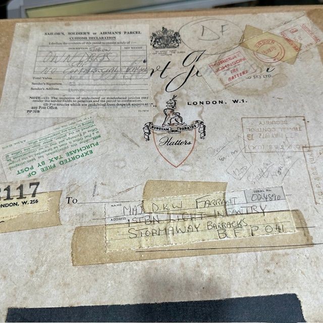 b2ap3_large_Boxed-Duke-of-Cornwall-Light-Infantry-Colonels-2 ***New In***Boxed Duke of Cornwall's Light Infantry (DCLI) Colonel's Cap. - Armoury Antiques | Marlborough Antiques