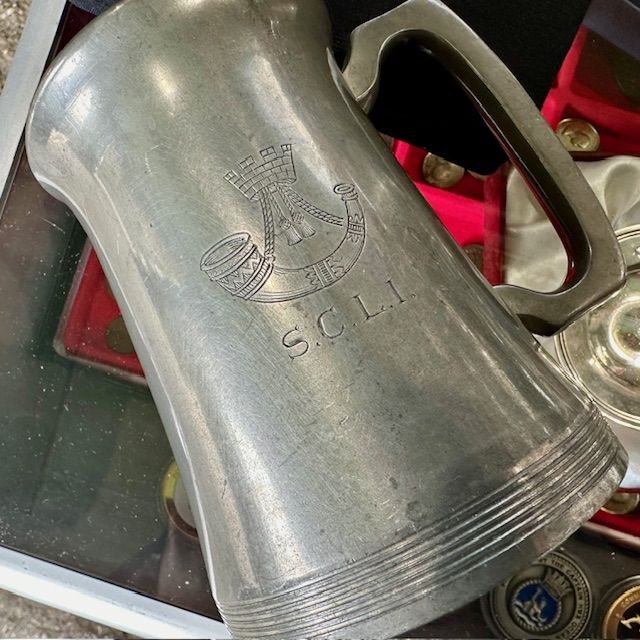 b2ap3_large_Tankard-3 ***New In***A Collection of Six Military Tankards from a Retired Duke of Cornwall's Light Infantry Colonel. - Armoury Antiques | Marlborough Antiques