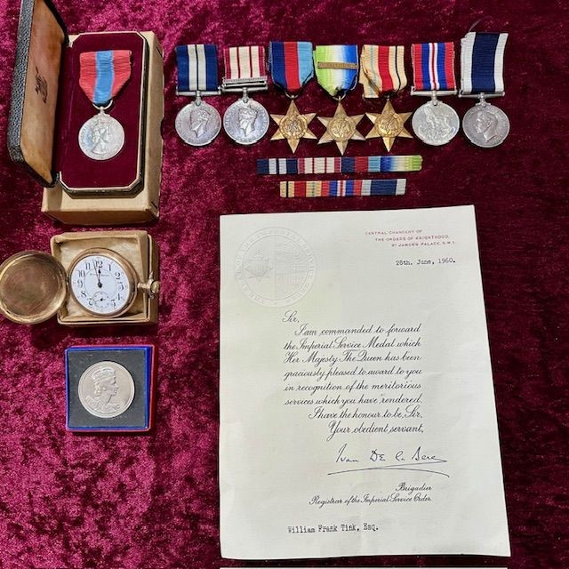 b2ap3_large_Naval-Distinguished-Service-Medal-Group-1 ***WW2 MALTA CONVOY DSM GROUPING***WW2 'Malta Convoy' Royal Naval Distinguished Service Medal (DSM) Grouping Fresh to The Market. - Armoury Antiques | Marlborough Antiques