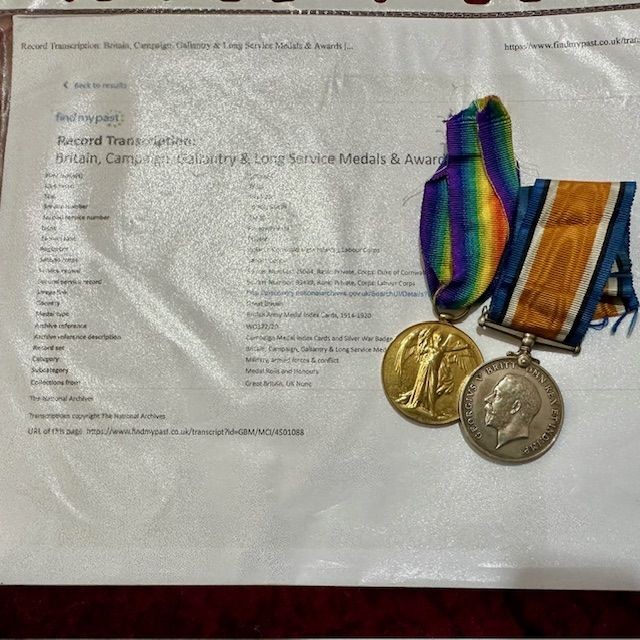 b2ap3_large_WW1-Medal-Pair-1 ***SELLING FAST***A Large Collection of Victorian and WW1 Medals and Militaria. - Armoury Antiques | Marlborough Antiques