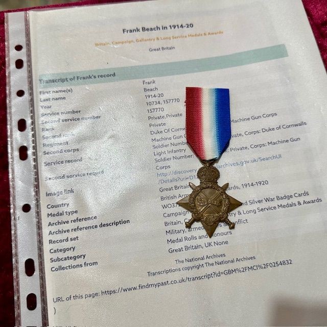 b2ap3_large_WW1-Star-Medal-2 ***SELLING FAST***A Large Collection of Victorian and WW1 Medals and Militaria. - Armoury Antiques | Marlborough Antiques
