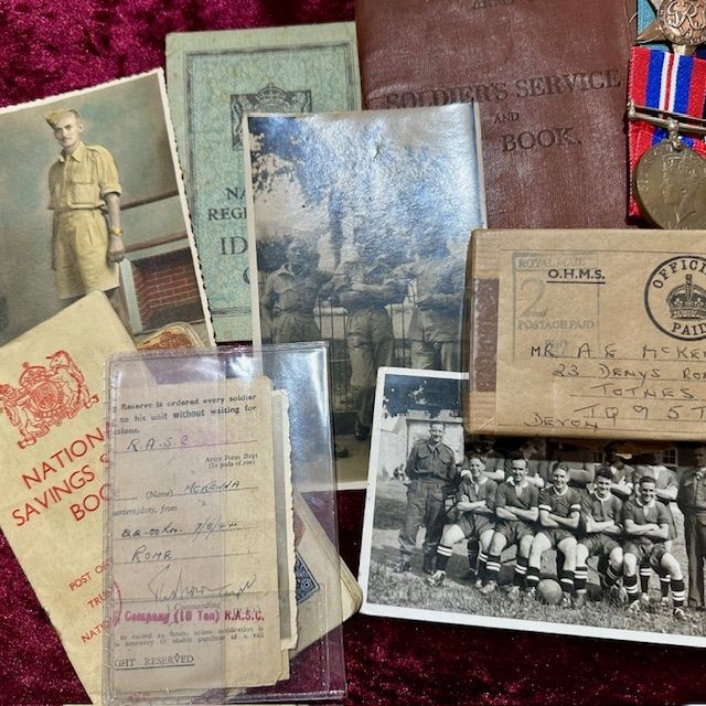 b2ap3_large_8th-Army-Medal-Group-1 ***New In***WW2 Medal Groups, Including 8th Army and a 1933 SA EM Dagger. - Armoury Antiques | Marlborough Antiques