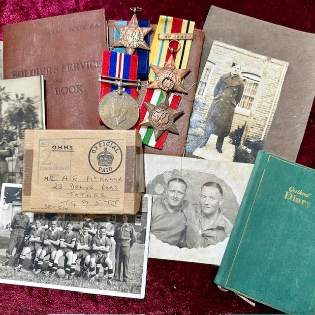 b2ap3_large_8th-Army-Medal-Group-2 ***New In***WW2 Medal Groups, Including 8th Army and a 1933 SA EM Dagger. - Armoury Antiques | Marlborough Antiques