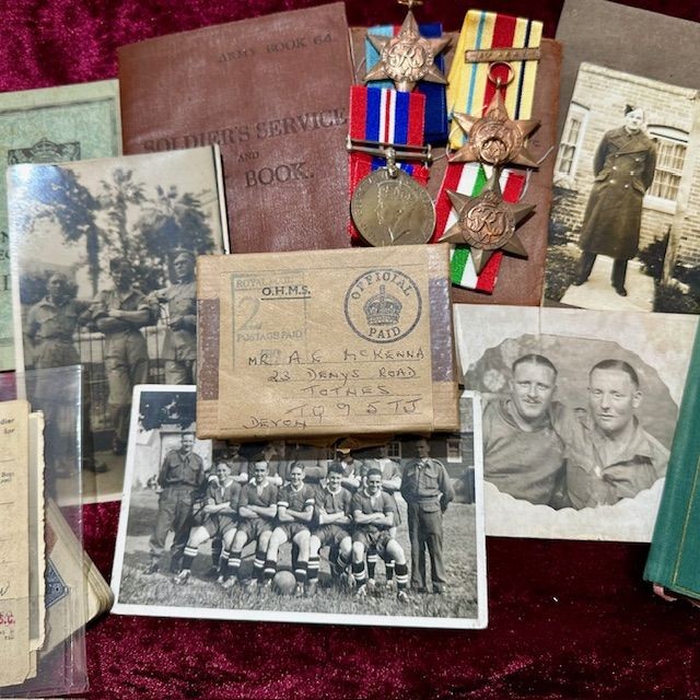 b2ap3_large_8th-Army-Medal-Group-3 ***New In***WW2 Medal Groups, Including 8th Army and a 1933 SA EM Dagger. - Armoury Antiques | Marlborough Antiques