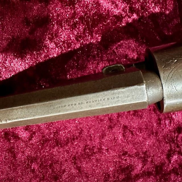 b2ap3_large_Bacon-Arms-Civil-War-Pocket-Revolver-5 ***NOW SOLD***Antique (c1862) Bacon Arms Company Bacon Civil War Pocket Revolver .31 Revolver. - Armoury Antiques | Marlborough Antiques