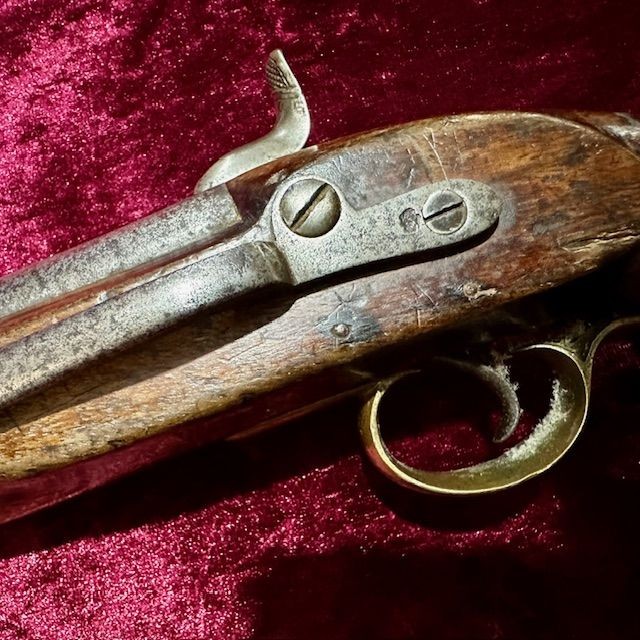 b2ap3_large_Antique-Sea-Service-Pistol-4 ***NOW SOLD***c1850 Victorian Short Se Service Pistol by 'Barnett, London'. - Armoury Antiques | Marlborough Antiques