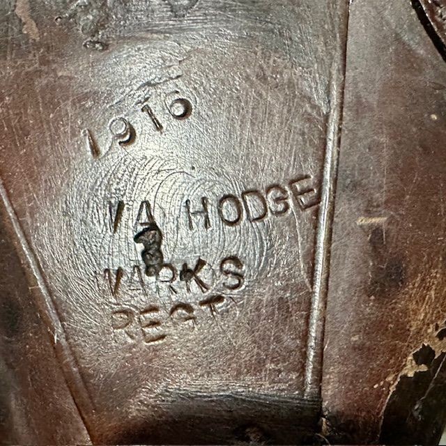 b2ap3_large_WW1-Webley-Holster-1 ***New In***A Rare WW1 1916 Regimentally Marked Webley Revolver Holster. - Armoury Antiques | Marlborough Antiques