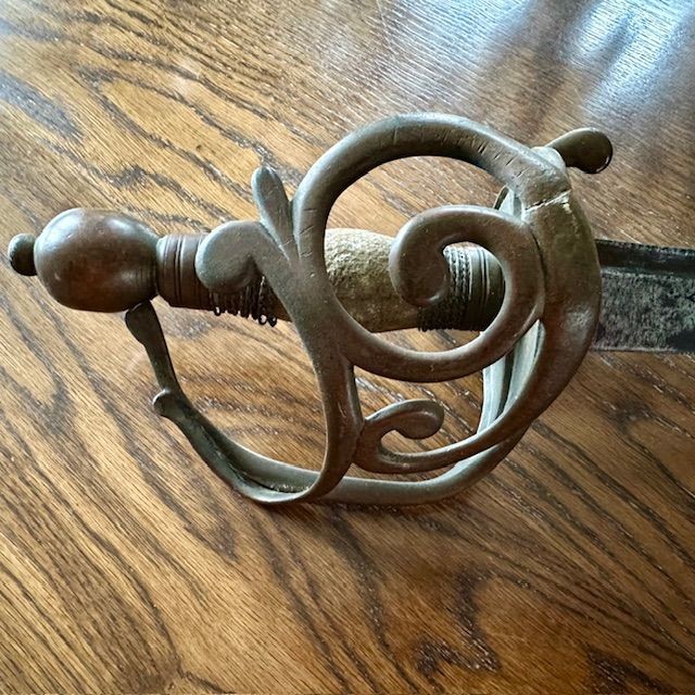 b2ap3_large_1783-Dutch-East-India-Company-Hanger-1 ***NOW SOLD***1783 Dated Dutch East India Company Naval Hanger/ Cutlass with Provenance. - Armoury Antiques | Marlborough Antiques