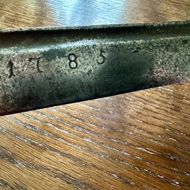 b2ap3_large_1783-Dutch-East-India-Company-Hanger-2 ***NOW SOLD***1783 Dated Dutch East India Company Naval Hanger/ Cutlass with Provenance. - Armoury Antiques | Marlborough Antiques