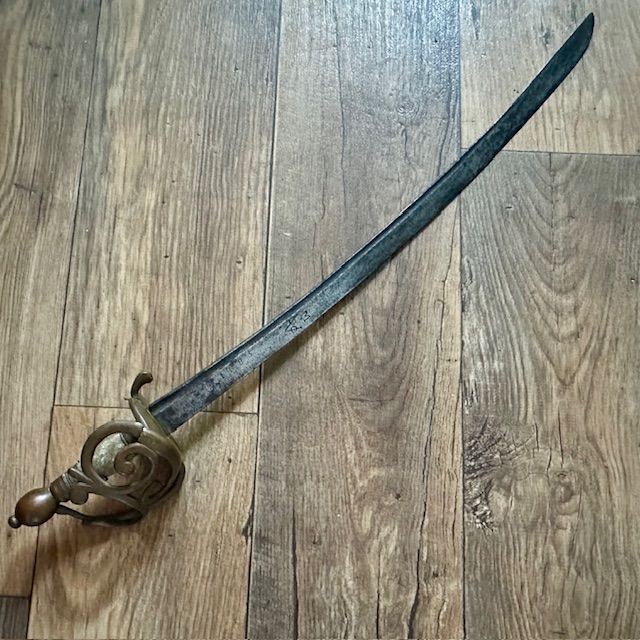 b2ap3_large_1783-Dutch-East-India-Company-Hanger-9 ***NOW SOLD***1783 Dated Dutch East India Company Naval Hanger/ Cutlass with Provenance. - Armoury Antiques | Marlborough Antiques