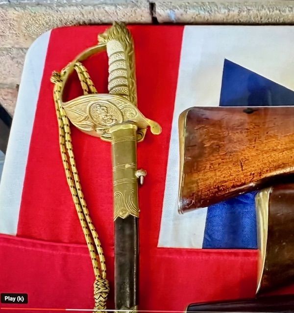 b2ap3_large_Royal-Naval-Officers-Sword- ***New In***EIIR Royal Naval Officer's Sword by 'Gieves'. - Armoury Antiques | Marlborough Antiques