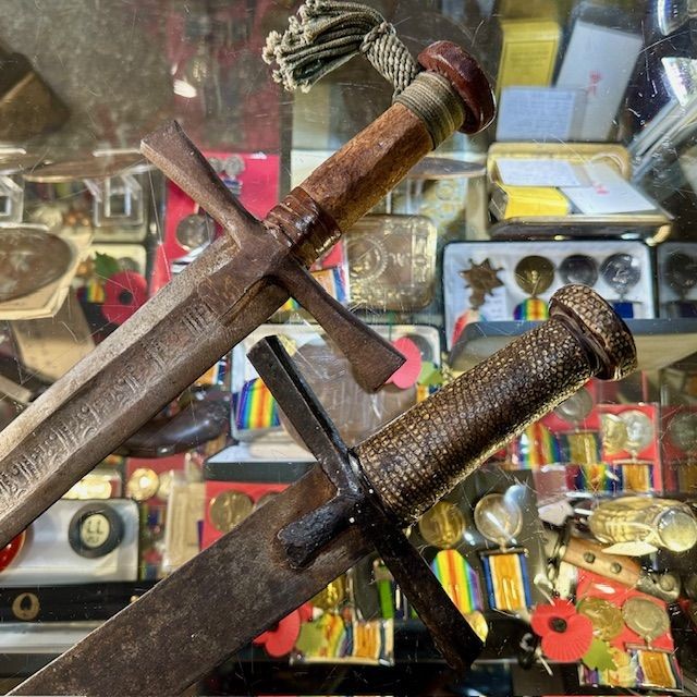 b2ap3_large_Sudanese-Kaskara ***Just In - Two Antique Sudanese Kaskara Swords*** - Armoury Antiques | Marlborough Antiques