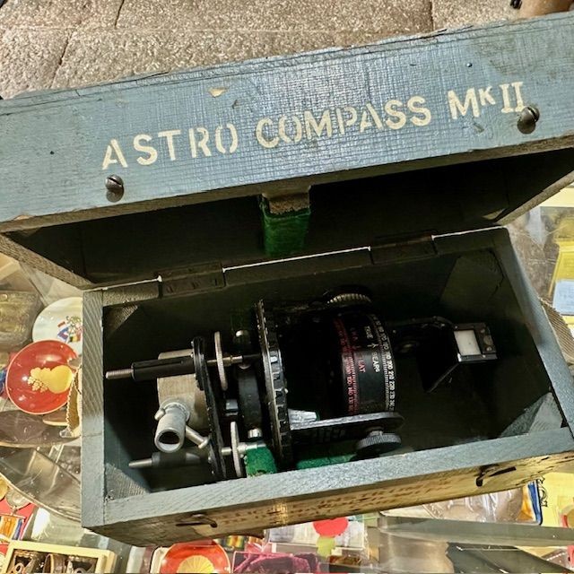b2ap3_large_WW2-Lancaster-Bomber-Astro-Compass-3 ***NOW SOLD***WW2 Lancaster Bomber Astro Compass Mk 2 in Wooden Case -1943 Air Ministry Dated. - Armoury Antiques | Marlborough Antiques