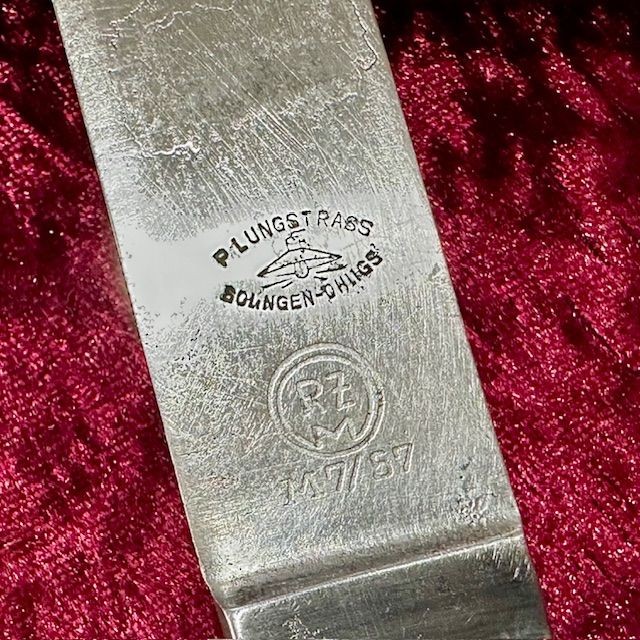 b2ap3_large_WW2-German-Hitler-Youth-Dagger-by-Peter-Lungstrass-3 ***NOW SOLD***WW2 German Hitler Youth Dagger by 'Peter Lungstrass' (Rare Maker). - Armoury Antiques | Marlborough Antiques