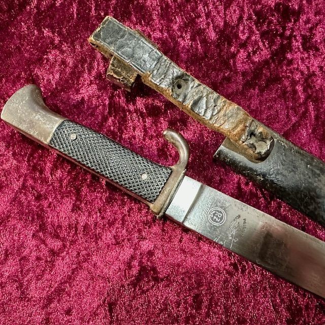 b2ap3_large_WW2-German-Hitler-Youth-Dagger-by-Peter-Lungstrass-5 ***NOW SOLD***WW2 German Hitler Youth Dagger by 'Peter Lungstrass' (Rare Maker). - Armoury Antiques | Marlborough Antiques