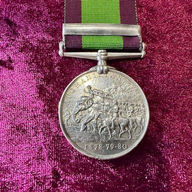 b2ap3_large_Very-Rare-Casualty-Survivor-from-the-Battle-of-Maiwand-Afghanistan-Medal-1881-1878-80-with-Kandahar-Clasp-4 ***New In***Very Rare Casualty/ Survivor from the Battle of Maiwand Afghanistan Medal 1881 (1878-80) with Kandahar Clasp. - Armoury Antiques | Marlborough Antiques