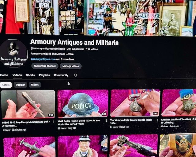 b2ap3_large_Armoury-Antiques-and-Militaria-Yotube-Channel ***Check Out Our Youtube Channel**** - Armoury Antiques | Marlborough Antiques