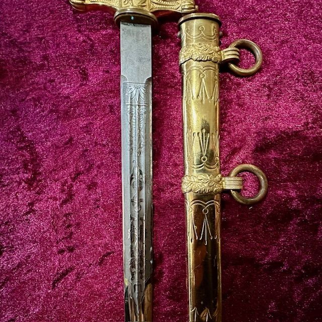 b2ap3_large_WW2-German-Naval-Dagger-3 ***NOW SOLD***WW2 1938 Pattern German Naval Officer's Dagger by 'Carl Eickhorn' (1936-1941 Mark). - Armoury Antiques | Marlborough Antiques