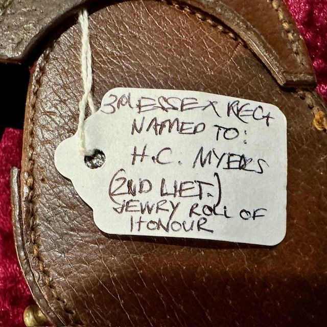 b2ap3_large_WW1-Compass-5 ***NEW IN***Rare WW1 'Jewry Roll of Honour' Officer Compass - Named to Officer and Regiment. - Armoury Antiques | Marlborough Antiques