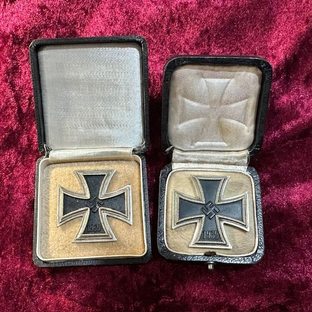 b2ap3_large_WW2-German-Cased-1st-Class-Iron-Crosses ***NEW IN***WW2 German Cased 1st Class Iron Crosses. - Armoury Antiques | Marlborough Antiques