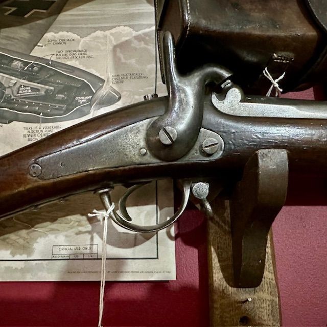 b2ap3_large_Lorenz-Rifle- ***NOW SOLD***1854 Rare American Civil War Era Lorenz Austrian Model 1854 Percussion Musket. - Armoury Antiques | Marlborough Antiques