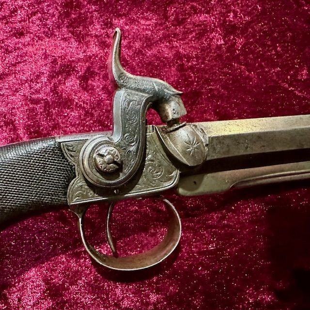 b2ap3_large_c1840-Percussion-Pistol-2 ***NOW SOLD***c1840 Gentleman's Percussion Pistol by 'Fenton, London'. - Armoury Antiques | Marlborough Antiques