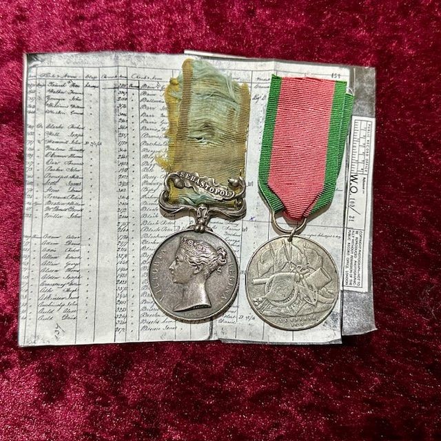 b2ap3_large_Victorian-Medal-Group-Crimean-War ***New In***A Victorian Medal Pair - Crimea Campaign. - Armoury Antiques | Marlborough Antiques