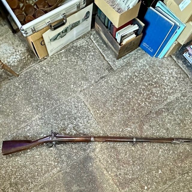 b2ap3_large_Antique-Austrian-Lorenz-Musket-9 ***New In***Rare American Civil War Era Austrian Model 1854 Percussion Musket. - Armoury Antiques | Marlborough Antiques