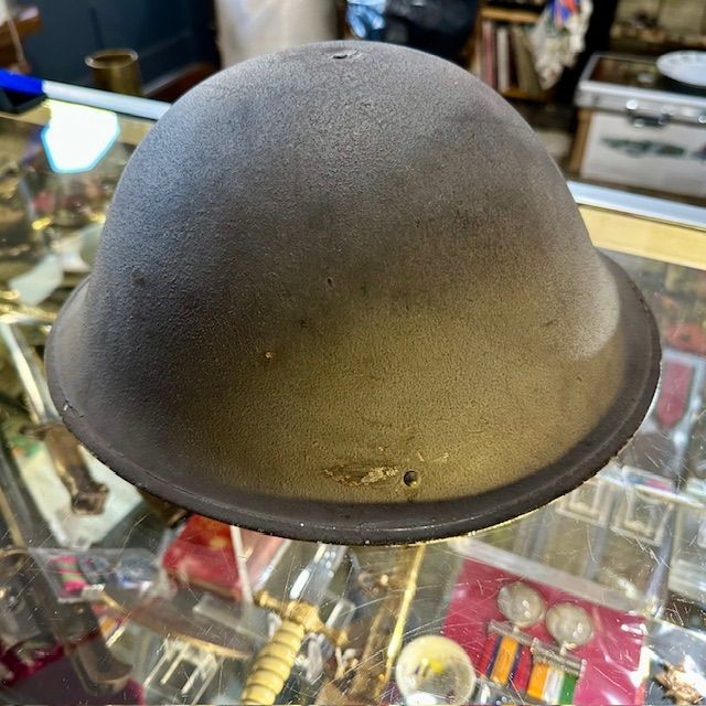 b2ap3_large_Turtle-Helmet-1 ***NOW SOLD***Falklands Period MKIV 'Turtle' Helmet and Cover. - Armoury Antiques | Marlborough Antiques