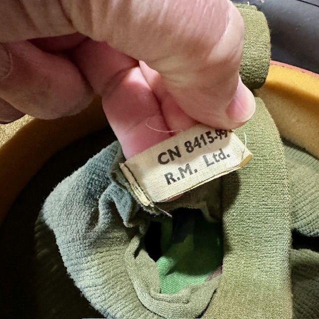 b2ap3_large_Turtle-Helmet-5 ***NOW SOLD***Falklands Period MKIV 'Turtle' Helmet and Cover. - Armoury Antiques | Marlborough Antiques