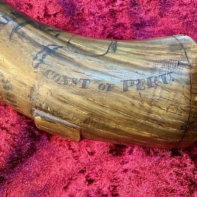 b2ap3_large_US-Scrimshaw-Whaling-Item-1- ***New In***Antique American Scrimshaw Work. - Armoury Antiques | Marlborough Antiques