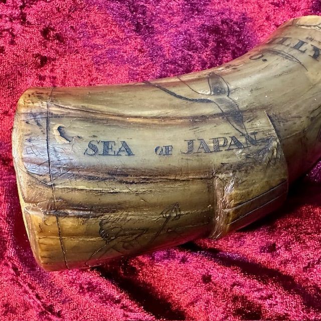 b2ap3_large_US-Scrimshaw-Whaling-Item-3 ***New In***Antique American Scrimshaw Work. - Armoury Antiques | Marlborough Antiques
