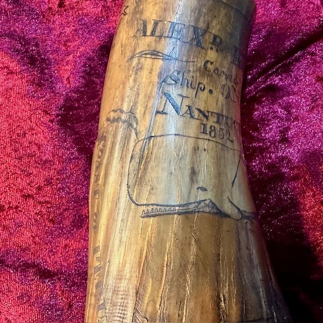 b2ap3_large_US-Scrimshaw-Whaling-Item-4 ***New In***Antique American Scrimshaw Work. - Armoury Antiques | Marlborough Antiques