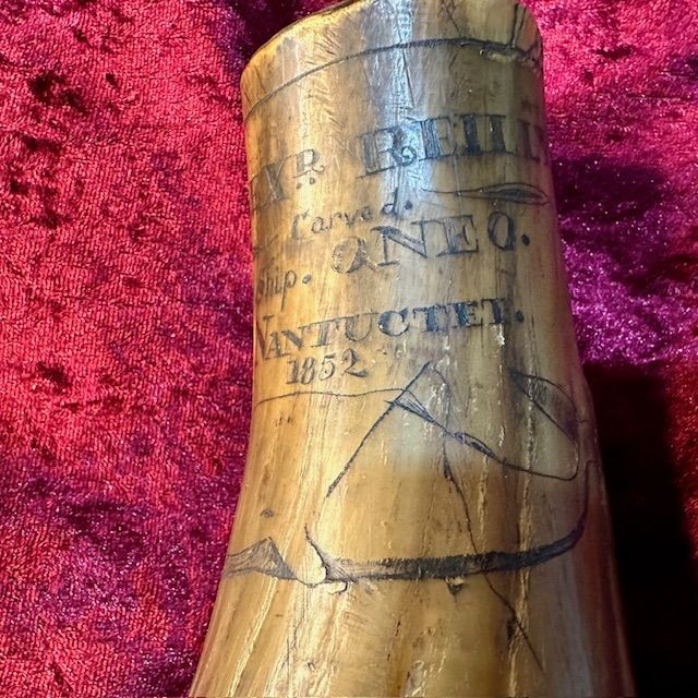 b2ap3_large_US-Scrimshaw-Whaling-Item-5 ***New In***Antique American Scrimshaw Work. - Armoury Antiques | Marlborough Antiques