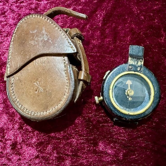 b2ap3_large_WW1-Named-Compass-1 ***New In***WW1 Personalised/ Named Compass. - Armoury Antiques | Marlborough Antiques