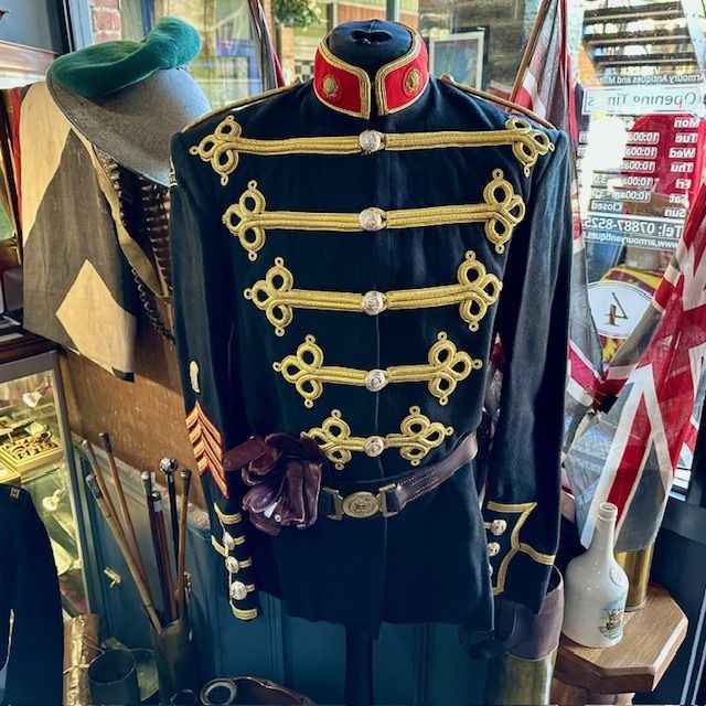 b2ap3_large_Royal-Marine-Drum-Major ***New In***EIIR Royal Marines Drum Majors Full Dress Tunic. - Armoury Antiques | Marlborough Antiques