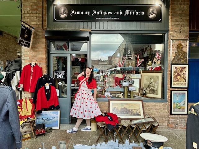 b2ap3_large_Rebecca-Anderson-Shelter-Lady-1 Best of Luck to Rebecca our Very Stylish Anderson Shelter Specialist! - Armoury Antiques | Marlborough Antiques