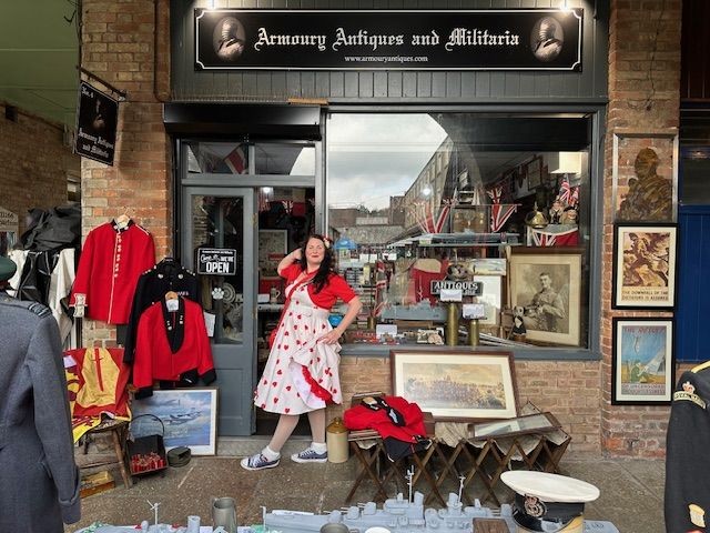 b2ap3_large_Rebecca-Anderson-Shelter-Lady-3 Best of Luck to Rebecca our Very Stylish Anderson Shelter Specialist! - Armoury Antiques | Marlborough Antiques