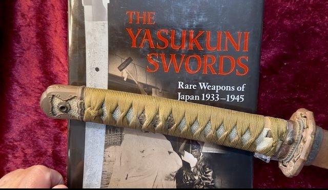 b2ap3_large_Yasukuni-To ***New In***A Very Rare Yasukuni-To Shingunto Mounted by 'Yasuyoshi' - Armoury Antiques | Marlborough Antiques