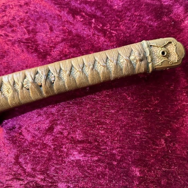 b2ap3_large_Emura-1 ***NOW SOLD***Shingunto Mounted Gendai-To by 'Chounsai Emura' (長運斉江村作). - Armoury Antiques | Marlborough Antiques